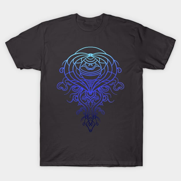 Oceans Flow T-Shirt by Danispolez_illustrations